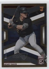 2023 Panini Chronicles Elite Red 60/199 Henry Davis #1 0q1p