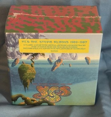 The Studio Albums 1969-1987 [Box] by Yes (CD, Dec-2013, 13 Discs