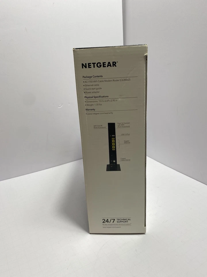 NETGEAR AC1750 680 Mbps 4 Port Gigabit Wireless AC Router NO power supply - Image 2 of 4