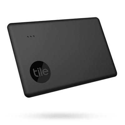 Tile Slim (2022) Bluetooth Artikelfinder, 1er Pack, 60m Fundstück 1 schwarz 
