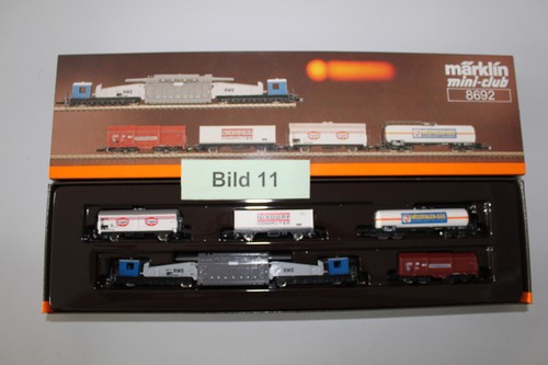 Märklin mini club, Spur Z, Art. 8692, Reginal-Set West, mit 5 Güterwagen, neu | Zustand: Neu