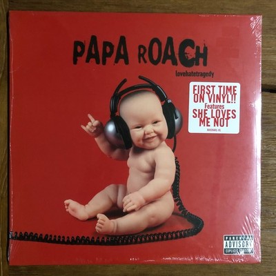 SEALED Vinyl & LIVE CD] PAPA ROACH - Lovehatetragedy / Limp Bizkit