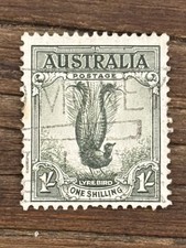 Australia. 1948/56. Lyrebird SG 230d Perf 15x14 No Watermark. Used