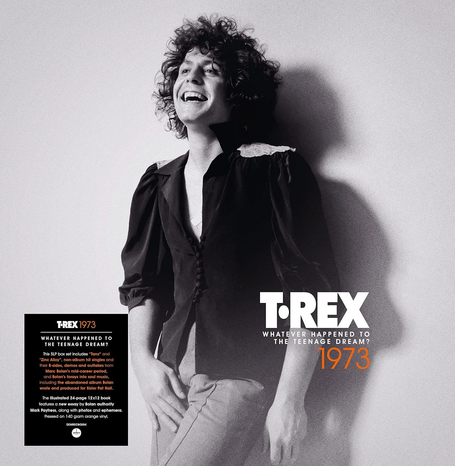 T.Rex : Whatever Happened to the Teenage Dream?  TANX & ZINC + MORE,Orange Vinyl
