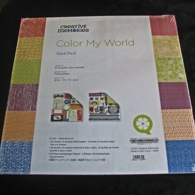 Creative Memories Color My World Stack Pack 24