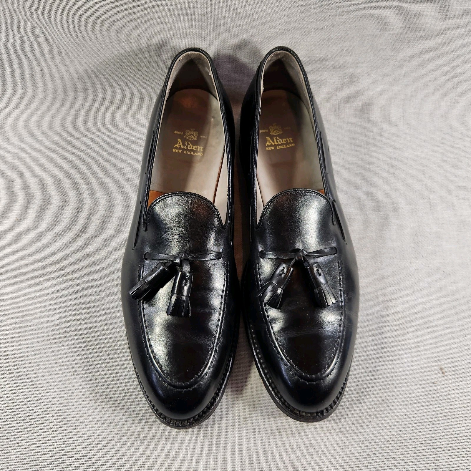 Alden 660 Black Calfskin Tassel Loafer