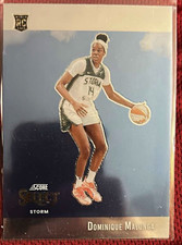 Panini 2025 Select WNBA Score Select Throwback Dominique Malonga RC #8 Storm