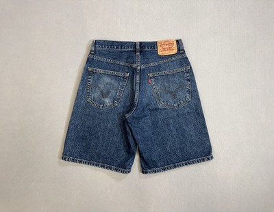 Vintage Levis Shorts Mens 32 Blue 550 Baggy Loose Denim Jean Jorts
