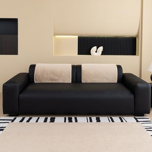 Super Cozy Plush Couch Cover,Thick Shaggy Fuzzy Sectional Couch Cover Non - Picture 4 of 7