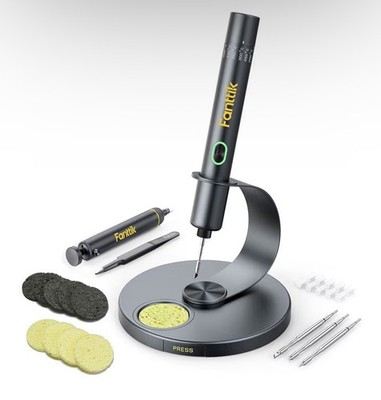 Fanttik T1 Max Lötkolben Set 7s Aufheizen 200-450°C 4 Spitzen (C210)