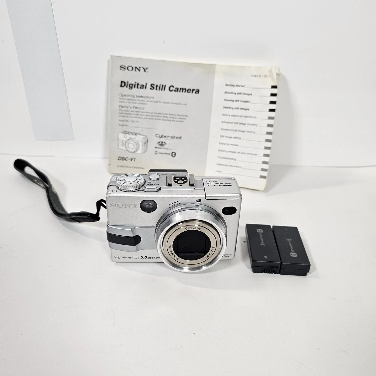 Sony Cyber-shot DSC-V1 Digital Cameras for sale - eBay