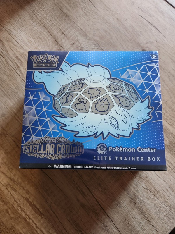 Pokemon Center Elite Trainer Box Stellar Crown PC ETB, Sealed