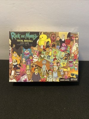 Rick and Morty Total Rickall Card Game