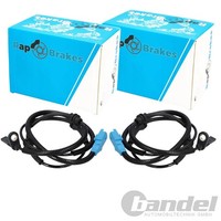 2X RAP ABS-SENSOR Raddrehzahl Vorne Passend FüR CitroËN C2 C3 Peugeot 1007