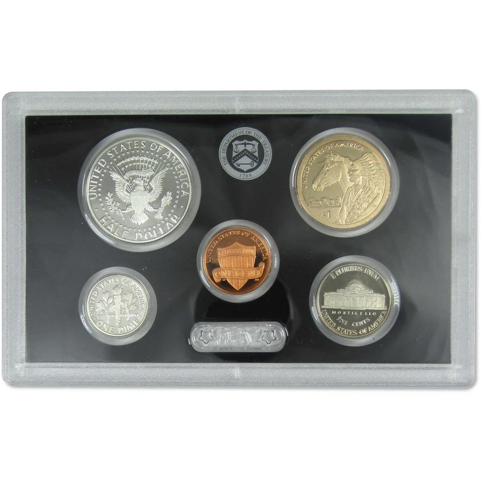 2012 Silver Proof Set U.S. Mint Original Government Packaging OGP COA - Image 3 of 4