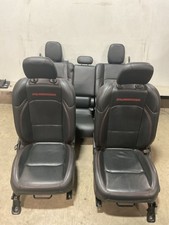 Jeep Jt Gladiator Rubicon Front Rear Black Leather Seats Set 2020-2023 100138