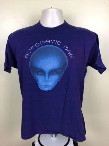 Automatic Man T-Shirt M/L 70s Classic Progressive R 1970s vintage concert t-shirt, vintage, single stitch, B+ condition
