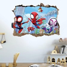 Creative Wall Sticker for Room His Bedroom Self-Adhesive Home Murals Decoration