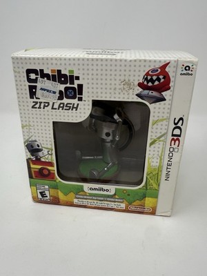 Nintendo 3DS Chibi-Robo Zip Lash Box Set W/ Chibi-Robo Amiibo NEW