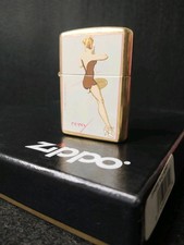 Zippo Petty Girls Limited Edition.Bradford.Pa.1997.Zippo New.Zippo Solid Brass.