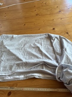 Kissenbezug Seitenschläferkissen 40x140 Grau Neu Baumwolle Jersey
