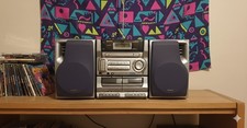 Vintage AIWA CA-DW635 Boombox - CD/Dual Cassette/Radio - Detachable Speakers...