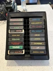 Lot of 35+ Original Vintage Atari 2600 Games And Case