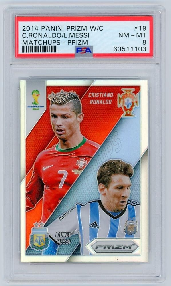 メッシ C・ロナウド panini 2014 BRASIL worldcup