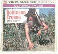 ROBINSON CRUSOE 3d View-Master 3 Reel Packet NEW SEALED