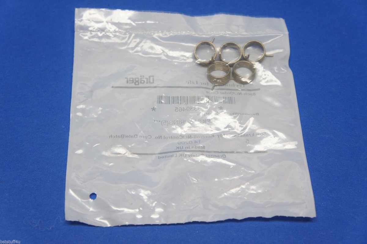 Drager 3339465 Torsion Spring ~ Pack of 5 | eBay