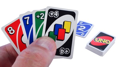 World's Smallest UNO Card Game Toy Doll Mini Miniature NEW Retro