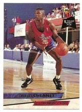 CALBERT CHEANEY 1993-94 FLEER ULTRA ROOKIE CARD NEAR MINT+ CONDITION