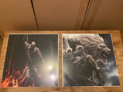 Elden Ring Art Set   Godfrey   Raging Wolf   Vyke   Godskin Apostle Bandai Namco