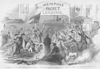 Levee At New Orleans With Flag Of Truce 1861 Old Photo Print