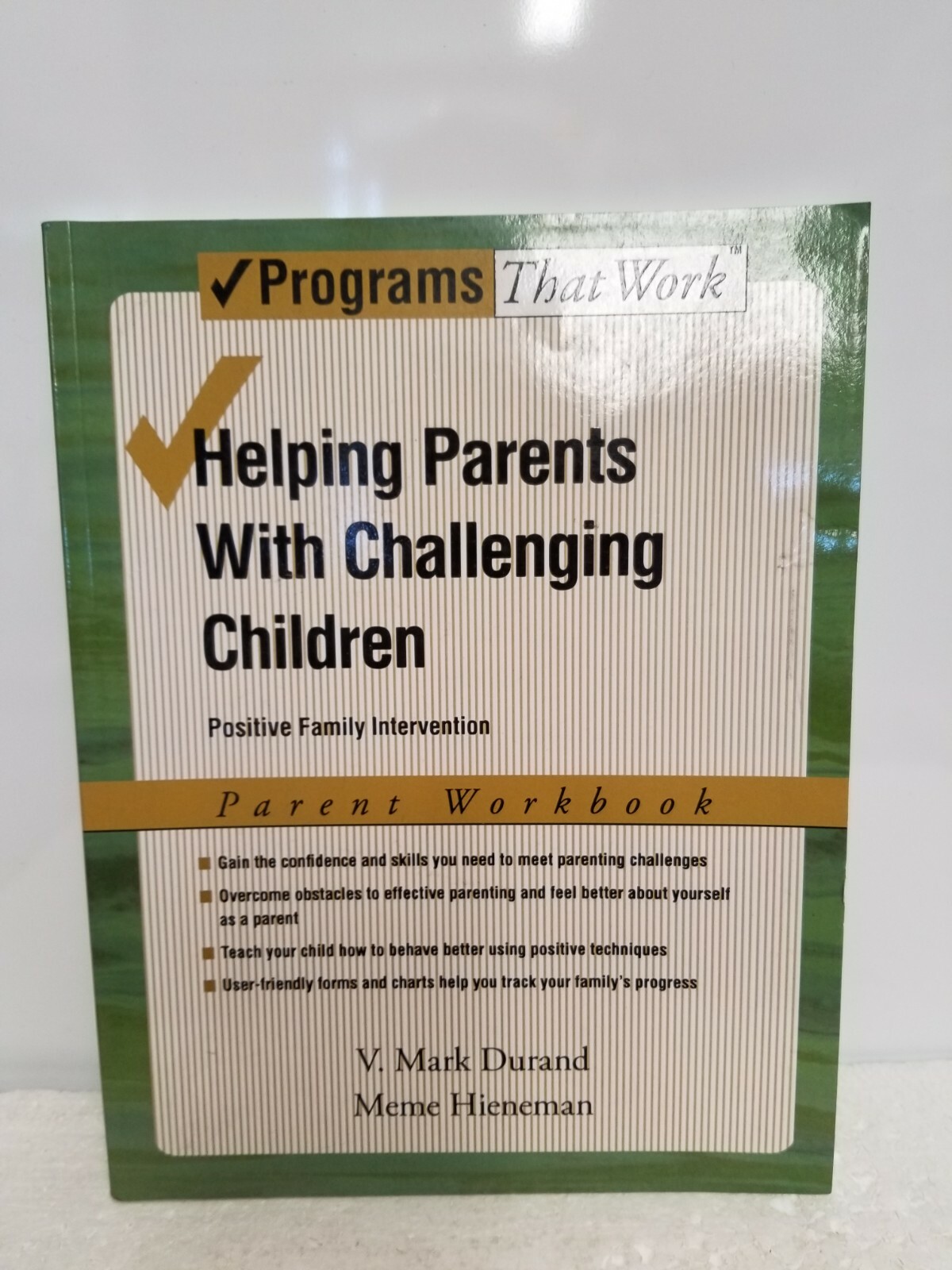 Helping Parents with Challenging Children - DURAND & HIENEMAN