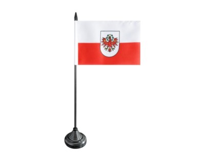 Tischflagge Österreich Tirol Tiroler Tischfahne 10x15cm