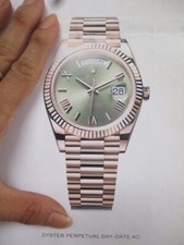 foto di rolex oyster perpetual day date orologio immagine 5x7 pollici stampa pubblicità 12x18cm