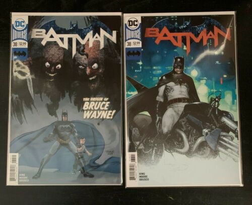 Batman (Vol 3) # 38  First Appearance of Matthew Warner SIDEWAYS COVER A & B set - Picture 1 of 1