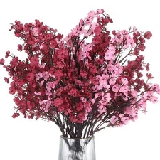 Artificial Flowers 9pcs European Fake Flowers DIY Bouquet Fake Floral for Hom...