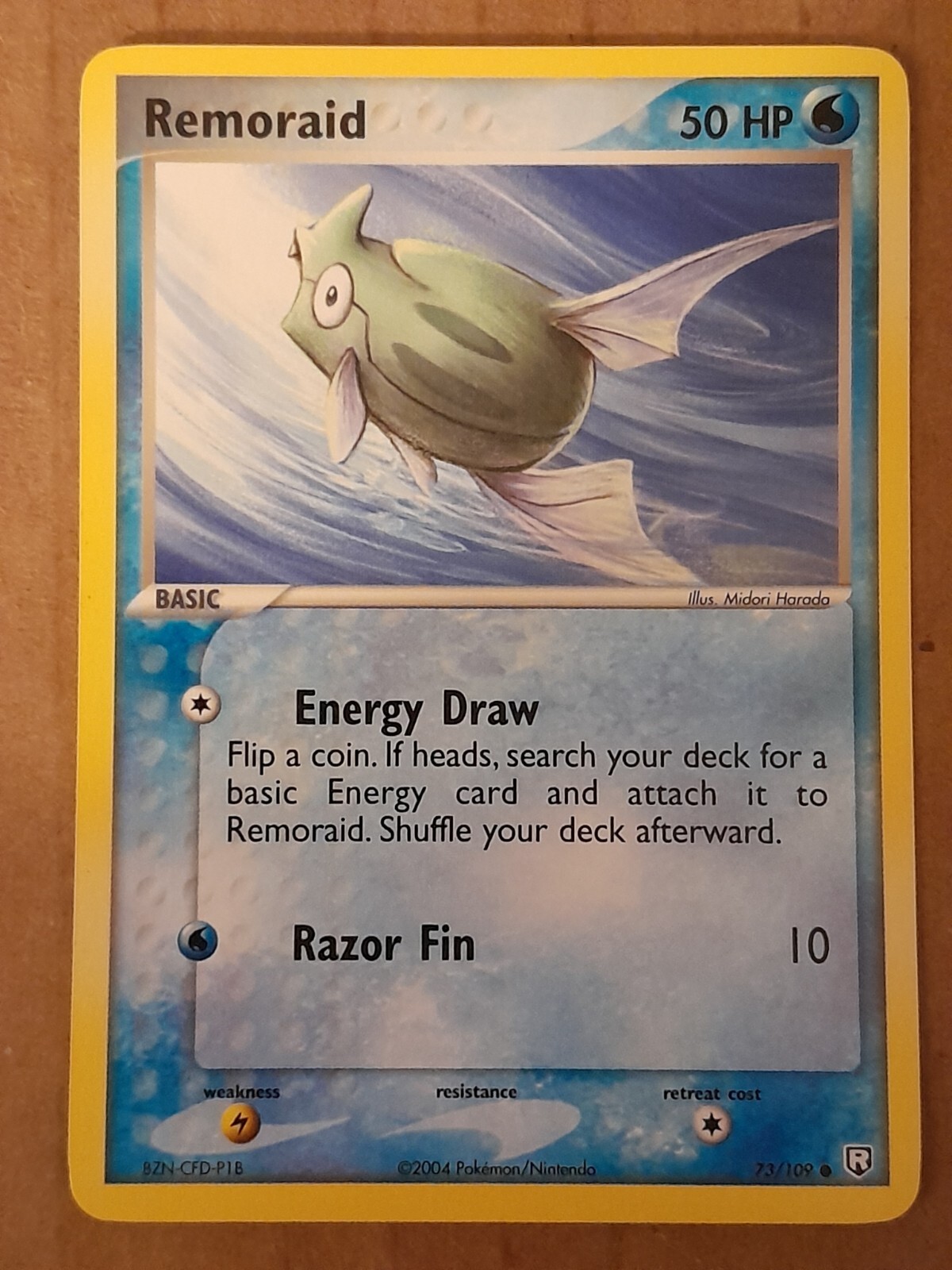 Pokemon Remoraid 73/109 Team Rocket Returns NM See Pictures