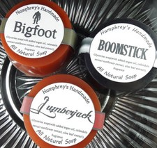 ELIGE 3 jabones, afeitados y lavado de barba para hombre, jabón de glicerina elige rellenos de medias