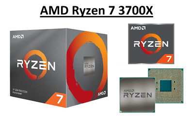AMD Ryzen 7 3700X Octa Core Processor 3.6-4.4 GHz, Socket AM4, 65W