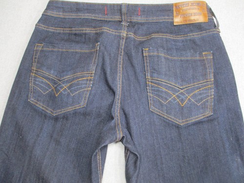 Seven 7 Jeans Mens 32 x 32 Dark Blue Premium Denim Straight Fit - Picture 8 of 8