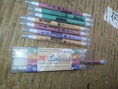 Kuretake Zig Twin Tip Prägestempel für Kalligraphie X11 Stift Set aus Japan