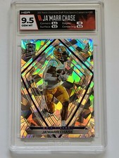 JA'MARR CHASE 2021 Chronicles FOTL Spectra Cracked Ice RC GEM MINT HGA 9.5 11/11