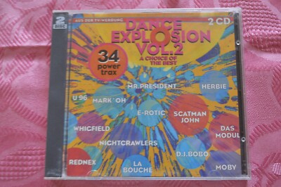 CD Dance Explosion Vol.2 2 CD´s 1995