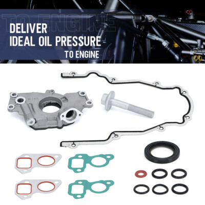 M295HV High Volume LS Oil Pump Kit - Compatible With GM 4.8L 5.3L 6.0L V8 Engines, Includes Gaskets And Bolt