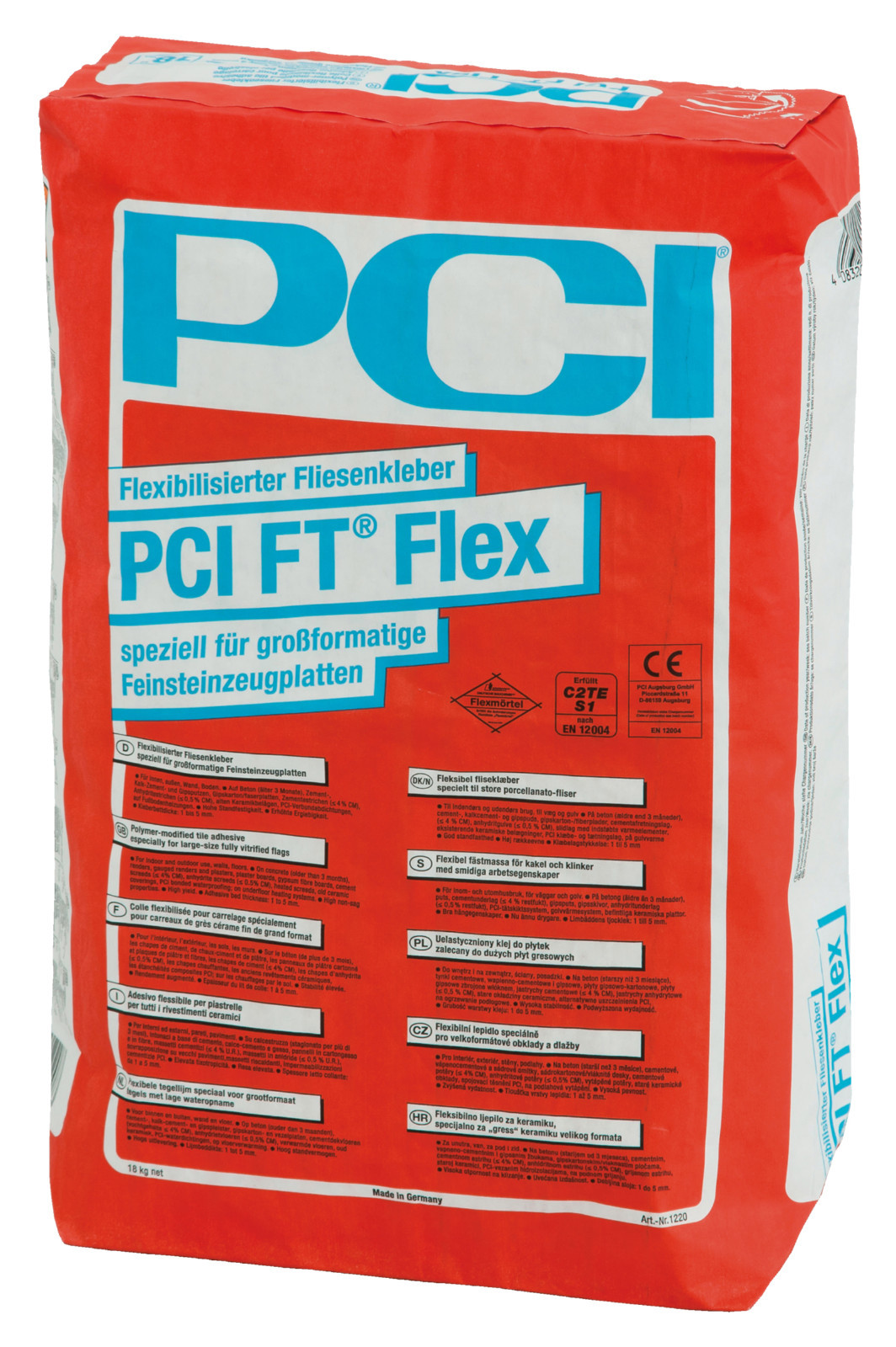 PCI FT Flex 18 kg Flexible Tile Adhesive Large Format Tiles