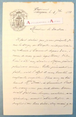   L.A.S 1933 Camaret sur Aigues Chanoine Germain Mazan Icard Saint Paul Phileémon