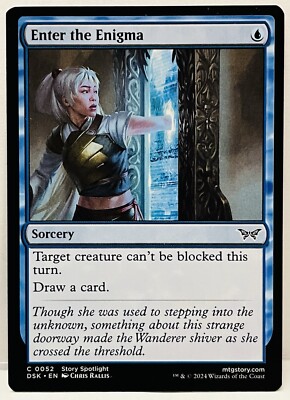 Enter the Enigma -#52-MTG-Duskmourn: House of Horror-Regular-NM